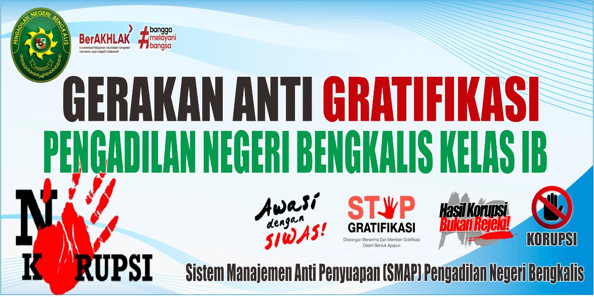gerakan anti gratifikasi pn bengkalis